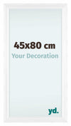 Lincoln Legna Cornice 45x80cm Bianco Davanti Dimensione | Yourdecoration.it
