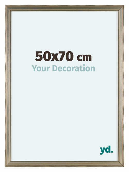 Lincoln Legna Cornice 50x70cm Argento Davanti Dimensione | Yourdecoration.it