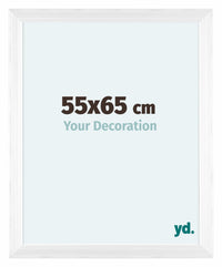 Lincoln Legna Cornice 55x65cm Bianco Davanti Dimensione | Yourdecoration.it