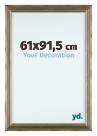 Lincoln Legna Cornice 61x91 5cm Argento Davanti Dimensione | Yourdecoration.it