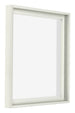 Lyon MDF Cornice a Cassetta 1 1 Bianco Opaco Davanti Obliquo | Yourdecoration.it