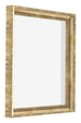Lyon MDF Cornice a Cassetta 1 1 Oro Antico Davanti Obliquo | Yourdecoration.it