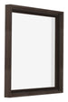 Lyon MDF Cornice a Cassetta 1 1 Quercia Scura Davanti Obliquo | Yourdecoration.it