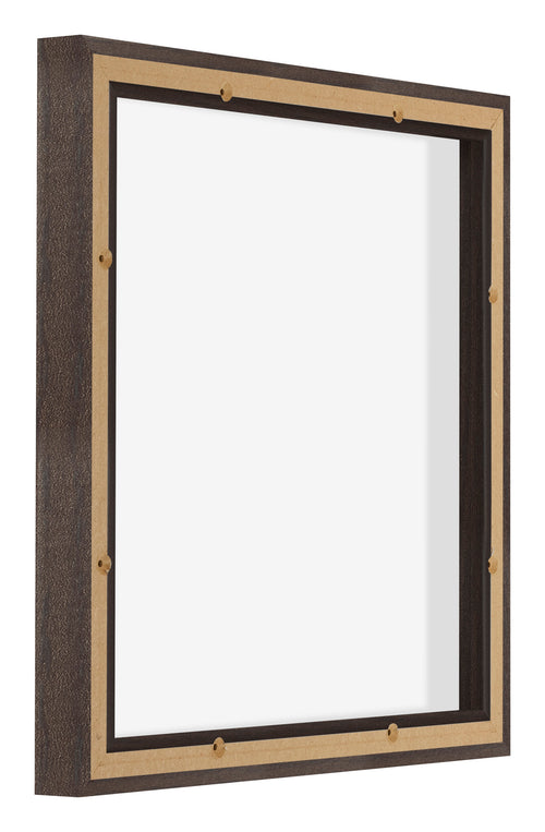 Lyon MDF Cornice a Cassetta 1 1 Quercia Scura Retro Obliquo | Yourdecoration.it