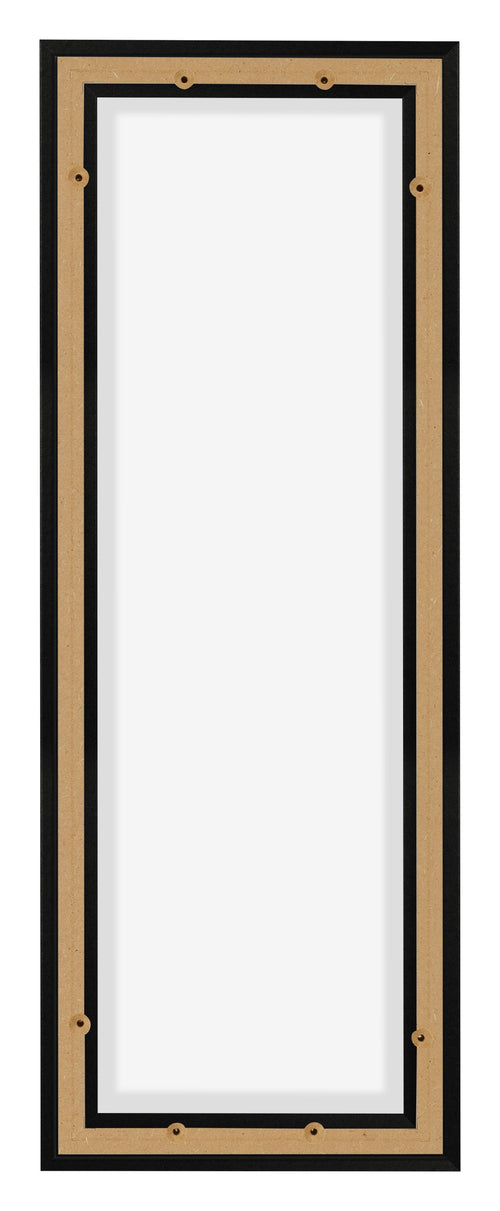 Lyon MDF Cornice a Cassetta 1 3 Nero Opaco Retro | Yourdecoration.it