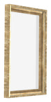 Lyon MDF Cornice a Cassetta 2 3 Oro Antico Davanti Obliquo | Yourdecoration.it