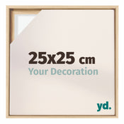 Lyon MDF Cornice a Cassetta 25x25cm Faggio Davanti Dimensione | Yourdecoration.it