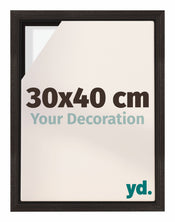 Lyon MDF Cornice a Cassetta 30x40cm Quercia Scura Davanti Dimensione | Yourdecoration.it