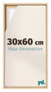 Lyon MDF Cornice a Cassetta 30x60cm Faggio Davanti Dimensione | Yourdecoration.it