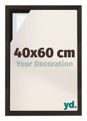 Lyon MDF Cornice a Cassetta 40x60cm Quercia Scura Davanti Dimensione | Yourdecoration.it