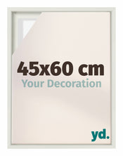 Lyon MDF Cornice a Cassetta 45x60cm Bianco Opaco Davanti Dimensione | Yourdecoration.it