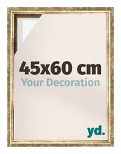 Lyon MDF Cornice a Cassetta 45x60cm Oro Antico Davanti Dimensione | Yourdecoration.it