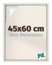 Lyon MDF Cornice a Cassetta 45x60cm White Wash Davanti Dimensione | Yourdecoration.it