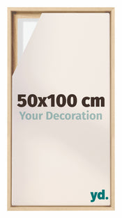 Lyon MDF Cornice a Cassetta 50x100cm Faggio Davanti Dimensione | Yourdecoration.it