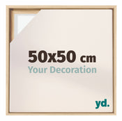 Lyon MDF Cornice a Cassetta 50x50cm Faggio Davanti Dimensione | Yourdecoration.it