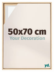 Lyon MDF Cornice a Cassetta 50x70cm Faggio Davanti Dimensione | Yourdecoration.it