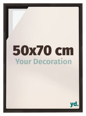 Lyon MDF Cornice a Cassetta 50x70cm Quercia Scura Davanti Dimensione | Yourdecoration.it
