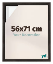 Lyon MDF Cornice a Cassetta 56x71cm Quercia Scura Davanti Dimensione | Yourdecoration.it
