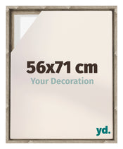 Lyon MDF Cornice a Cassetta 56x71cm Rovere Davanti Dimensione | Yourdecoration.it