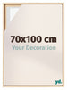 Lyon MDF Cornice a Cassetta 70x100cm Faggio Davanti Dimensione | Yourdecoration.it