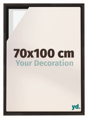 Lyon MDF Cornice a Cassetta 70x100cm Quercia Scura Davanti Dimensione | Yourdecoration.it