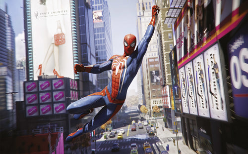 Marvel Spider Man City Swing Carta da Parati DX8 239 | Yourdecoration.it