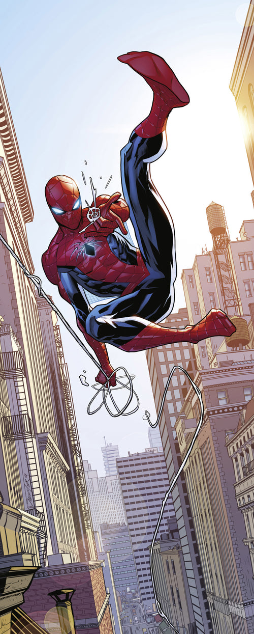 Marvel Spider Man Swinging Carta da Parati DX2 232 | Yourdecoration.it