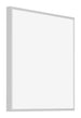 Miami Alluminio Cornice 25x25cm Argento Opaco Davanti Obliquo | Yourdecoration.it