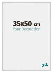 Miami Alluminio Cornice 35x50cm Argento Opaco Davanti Dimensione | Yourdecoration.it