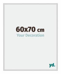 Miami Alluminio Cornice 60x70cm Argento Opaco Davanti Dimensione | Yourdecoration.it