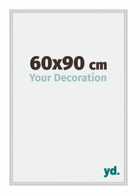 Miami Alluminio Cornice 60x90cm Argento Opaco Davanti Dimensione | Yourdecoration.it