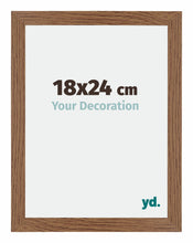 Mura MDF Cornice 18x24cm Rovere Rustico Davanti Dimensione | Yourdecoration.it