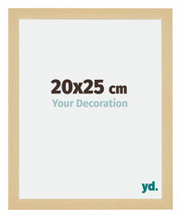 Mura MDF Cornice 20x25cm Acero Decorativo Davanti Dimensione | Yourdecoration.it
