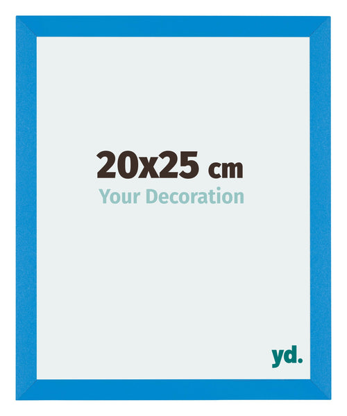 Mura MDF Cornice 20x25cm Blu Acceso Davanti Dimensione | Yourdecoration.it