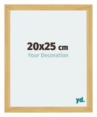 Mura MDF Cornice 20x25cm Pino Decorativo Davanti Dimensione | Yourdecoration.it