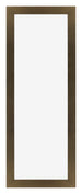 Mura MDF Cornice 20x60cm Bronzo Decorativo Davanti Obliquo | Yourdecoration.it