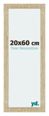 Mura MDF Cornice 20x60cm Rovere Davanti Dimensione | Yourdecoration.it