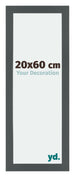 Mura MDF Cornice 20x60cmcm Antracite Dimensione | Yourdecoration.it
