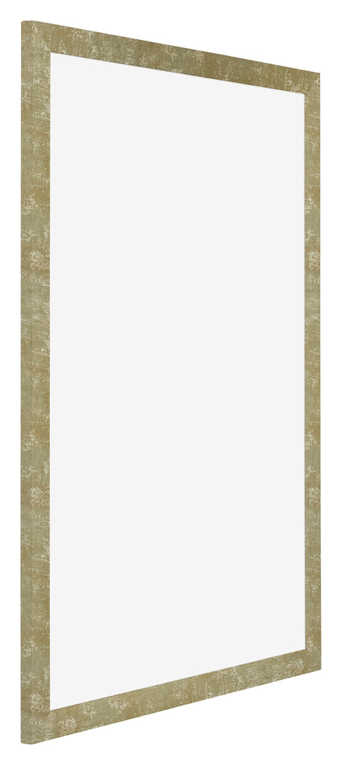 Mura MDF Cornice 21x29 7cm Oro Antico Davanti Obliquo | Yourdecoration.it