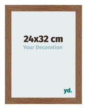 Mura MDF Cornice 24x32cm Rovere Rustico Davanti Dimensione | Yourdecoration.it