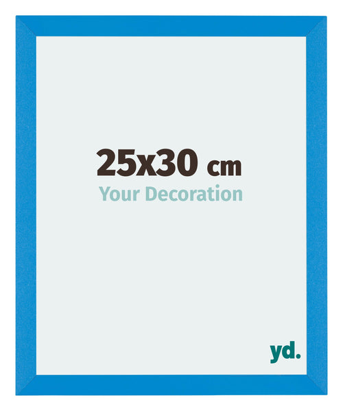 Mura MDF Cornice 25x30cm Blu Acceso Davanti Dimensione | Yourdecoration.it