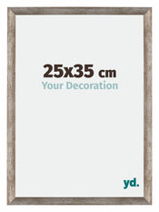 Mura MDF Cornice 25x35cm Metallo Vintage Davanti Dimensione | Yourdecoration.it
