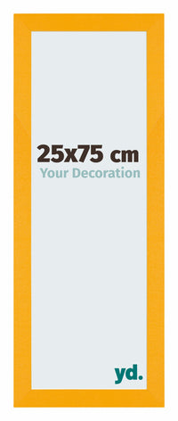 Mura MDF Cornice 25x75cm Rame Decorativo Davanti Dimensione | Yourdecoration.it