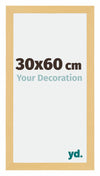 Mura MDF Cornice 30x60cm Faggio Decorativo Davanti Dimensione | Yourdecoration.it