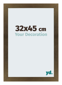 Mura MDF Cornice 32x45cm Grigio Davanti Dimensione | Yourdecoration.it