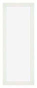 Mura MDF Cornice 33x98cm Blanco Barrido Davanti  | Yourdecoration.it