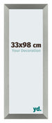 Mura MDF Cornice 33x98cm Champán Davanti Dimensione | Yourdecoration.it