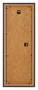 Mura MDF Cornice 33x98cm Negro Grano De Madera Retro  | Yourdecoration.it
