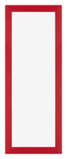 Mura MDF Cornice 33x98cm Rojo Davanti  | Yourdecoration.it