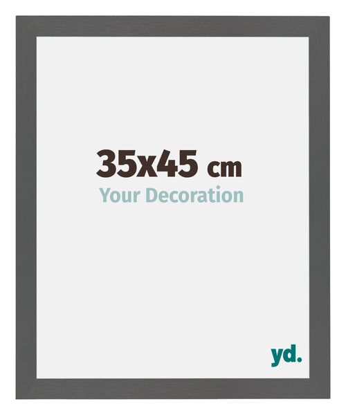 Mura MDF Cornice 35x45cm Antracite Dimensione | Yourdecoration.it